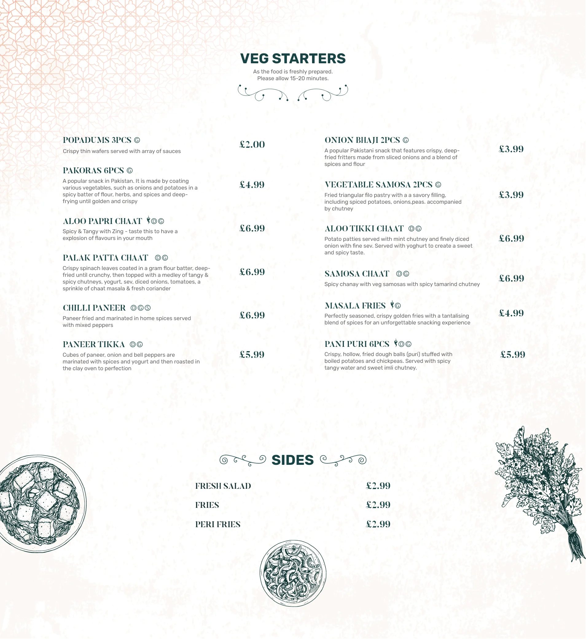 Veg Starters
